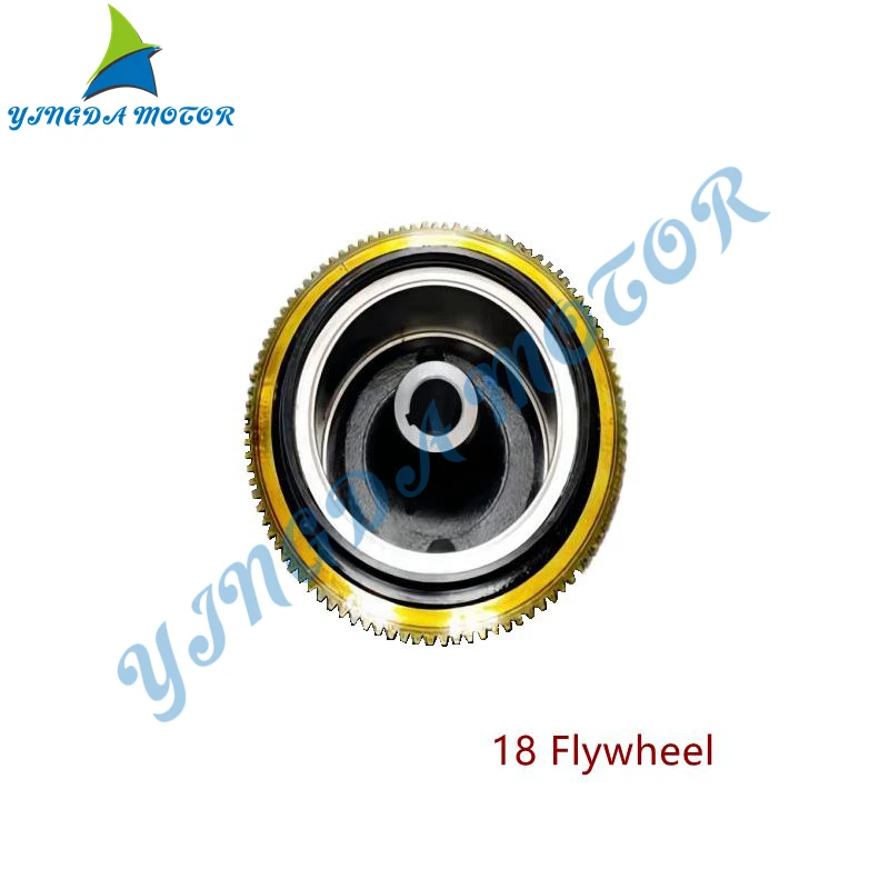 3M3-06091-1 Electrical Rotor Flywheel Replaces For Tohatsu Start 2T 9.8HP 9.9HP 15HP 18HP F9.8 Outboard