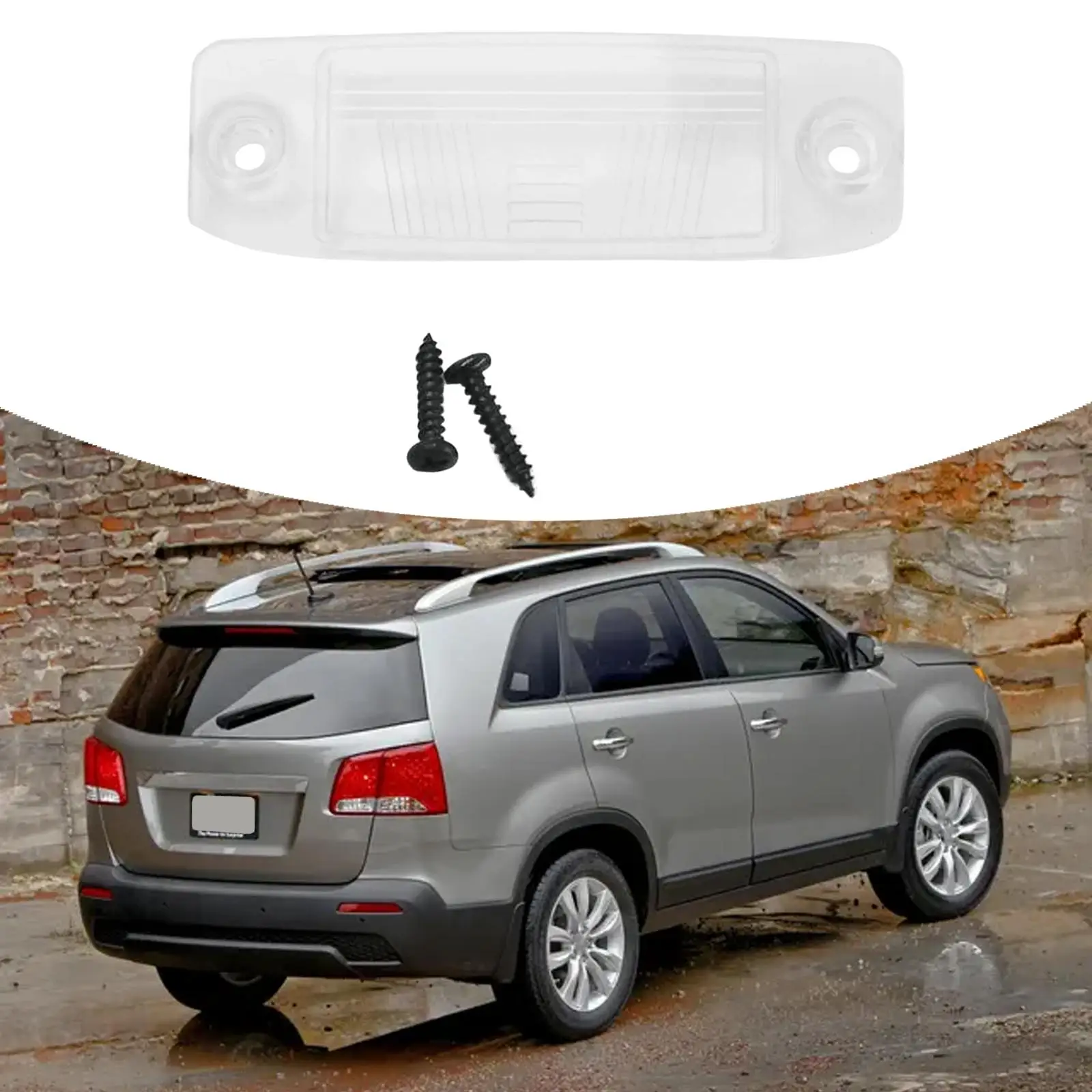 Rear License Plate Light Cover 92510-2P000 for Kia Sorento 2011 to 2013