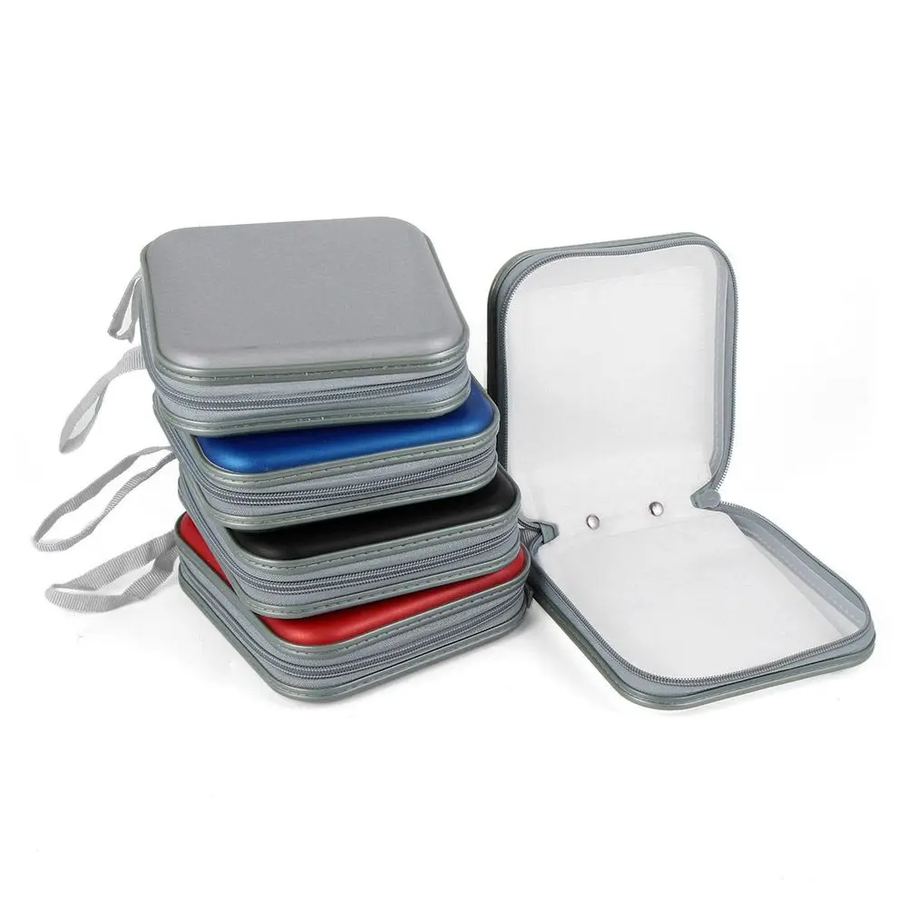 40 Disc Bags Wallet Album Holder Storage Sleeve CD DVD Case Double-side Organizer