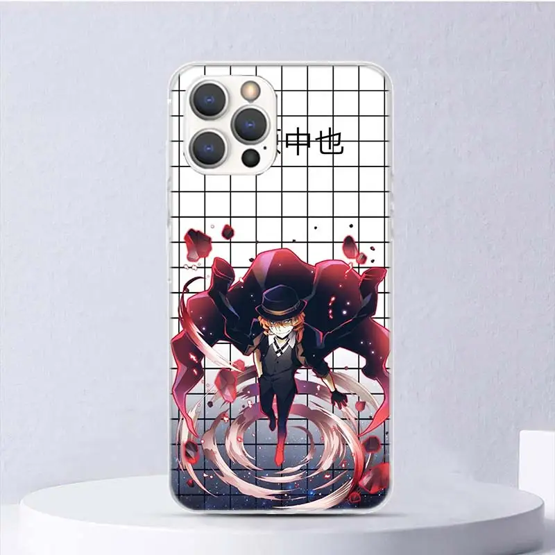 Bungo Stray Dogs Nakahara Chuuya Soft Case For iPhone 16 17 Air 16E 15 Plus 11 12 13 Mini 14 Pro Max Phone Cover Apple 7 8 SE Co view 4