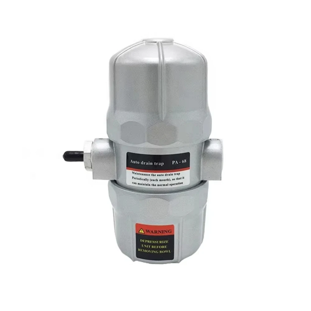 Heavy Duty Valve Steel 1/2 16bar PA-68 Automatic Condensate Drain Valve for Air Compressor/air Tank/filter
