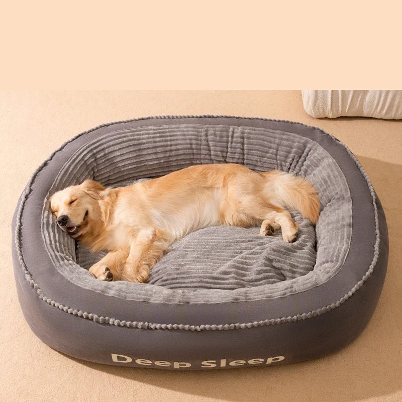 Pet Dog Bed Cushion Soft Sofa Dog Bed Removable Cover for Small Medium Dog Cat Mat Solid Washable Cama Para Perro