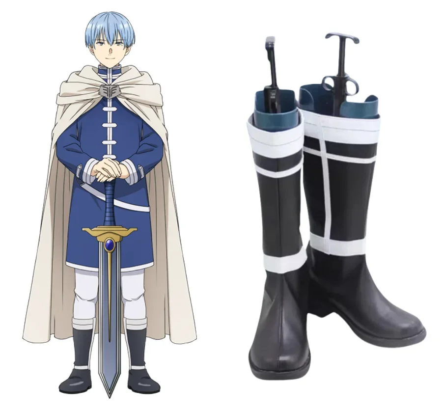 Himmel Cosplay Zapatos Anime Frieren en el Funeral Anime Halloween Para Mujer Hombre Zapatos
