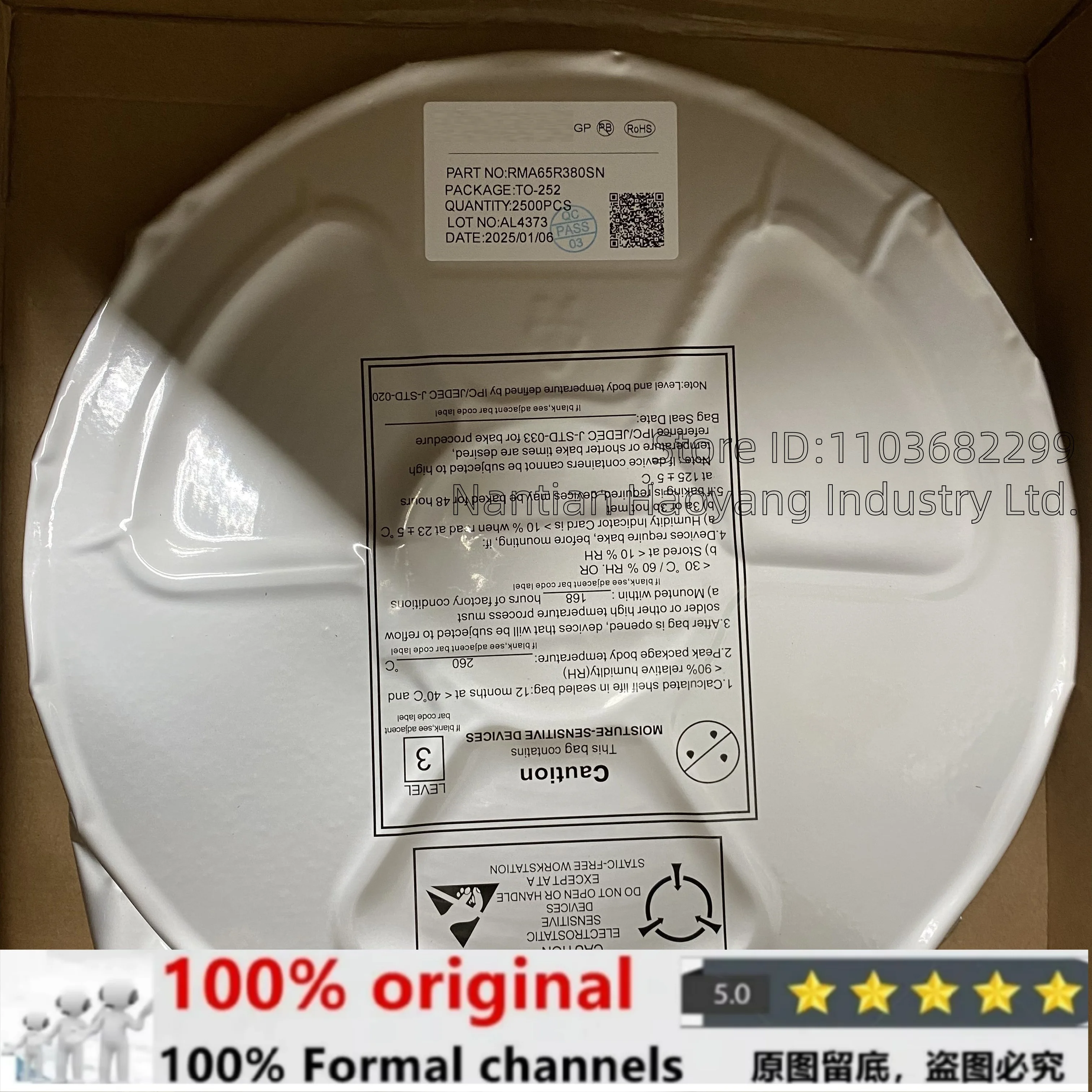 

Original Only with Free Shipping 10pcs/20pcs/50pcs/Lot RMA65R380SN