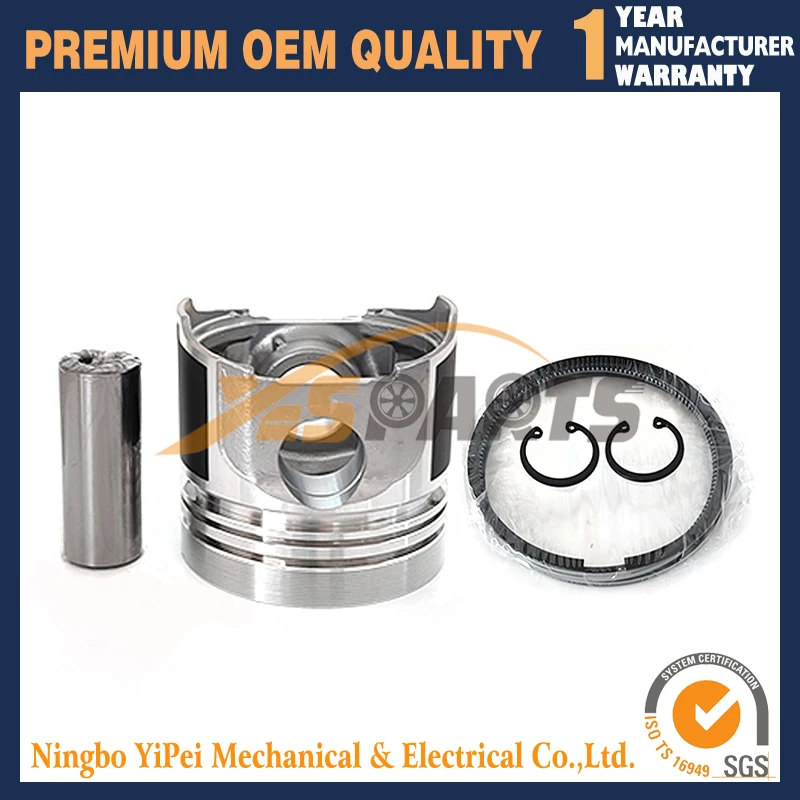 

D1402 Engine Piston + Rings Kit Set STD for Kubota