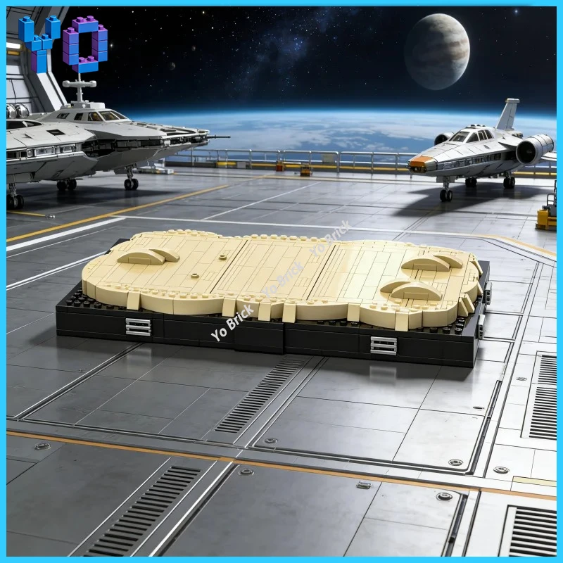 

Подставка для демонстрации конструкторов MOC для наборов 75436 и 75437, держатель для моделей, детали для коллекции кирпичиков