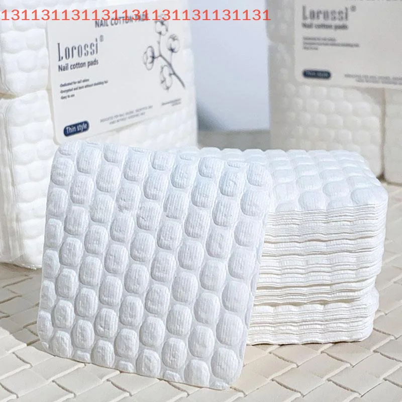 200/500 pezzi tampone di cotone per unghie rimozione smalto gel pulito tovaglioli per manicure salviette senza pelucchi detergente in cotone tamponi di carta strumento per vernici