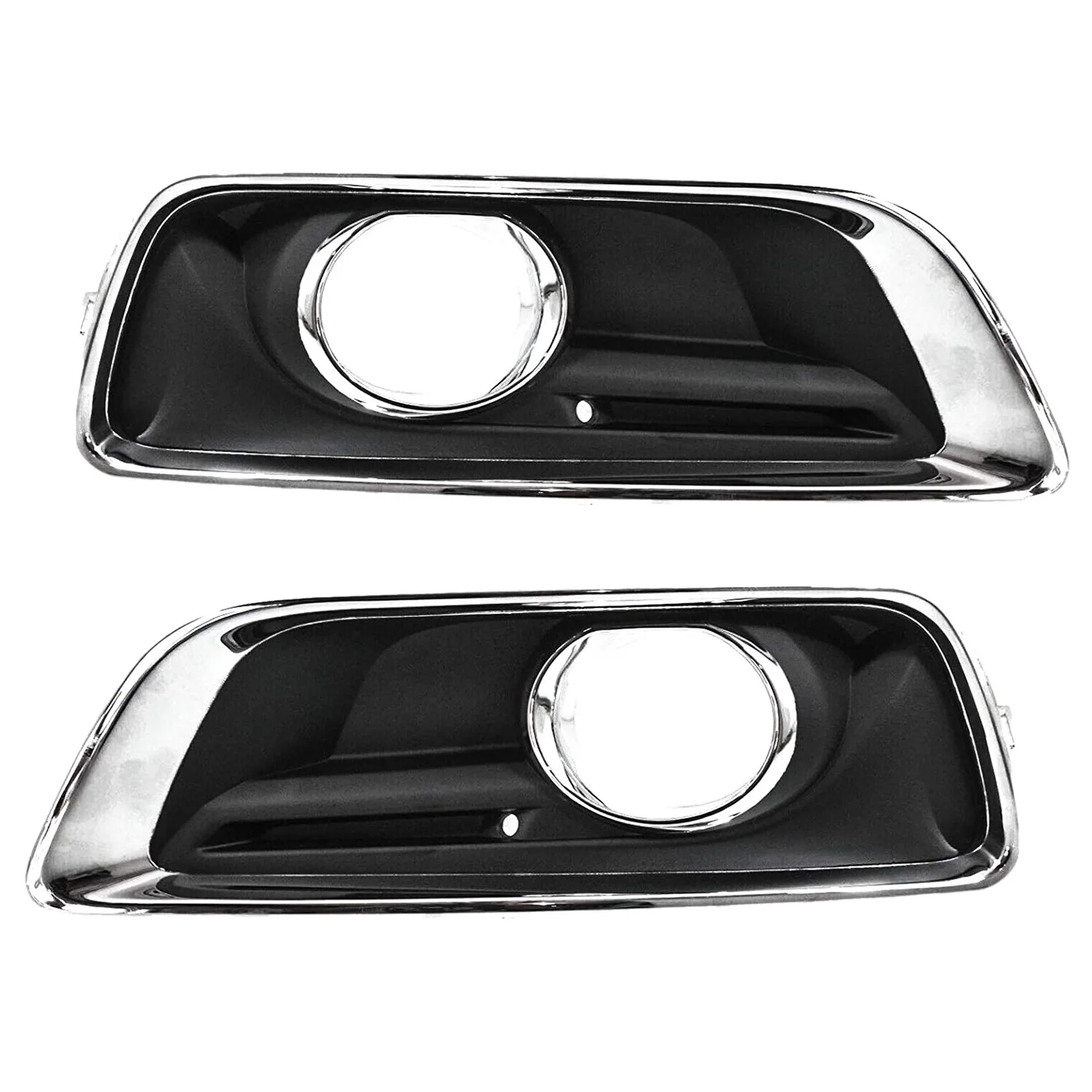 2Pcs Car Left & Right Fog Light Trim Set for Chevrolet Malibu 2013-2015 Malibu Limited 2016 GM1038136 GM1039136