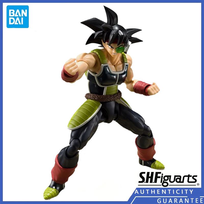 

[In stock] Bandai S.H. Figuarts SHF 14.5CM Dragon Ball Super Saiyan Burdock Son Goku Father Cartoon Character Model Toy Gift Men