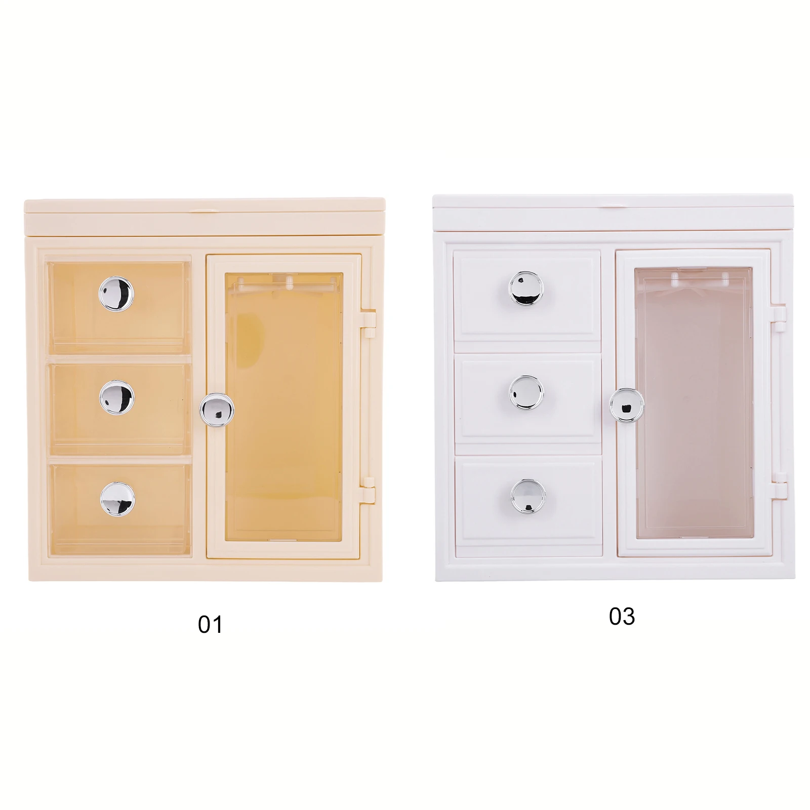 Elegant Jewelry Storage Organizer with Mirror