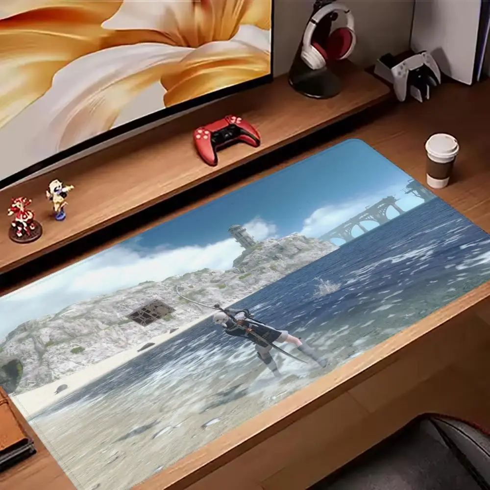 New N_NieR R_Replicant Mouse pad High-Definition Print Large Gaming Desktop Pad Rubber Keyboard Pad Gaming Keyboard Desktop Pad