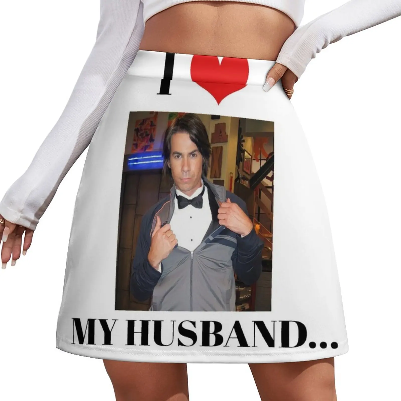 

Мини-юбка I Heart My Husband Spencer Shay Jerry Trainor Icarly, короткие юбки, одежда, женские летние юбки