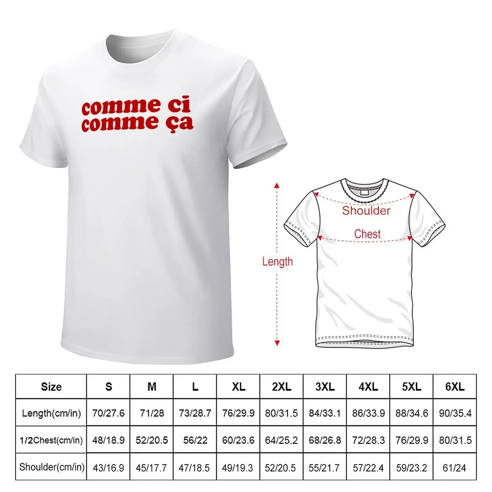 Comme ?i, Comme ?a - French expressions T-Shirt boys animal print customs design your own Men's cotton t-shirt