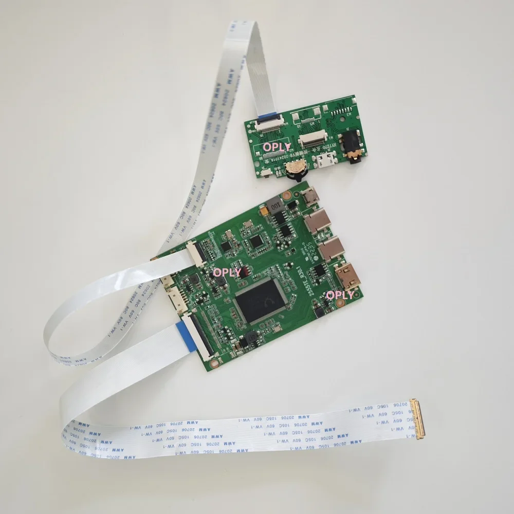 EDP Kit Mini-HDMI DIY LCD Controller Board For HB140FH1-401 HB140FH1-301 1920x1080 Laptop Screen Micro USB TYPE-C 30 Pin 14