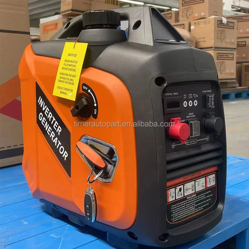 

Silent Inverter Generator 2Kw 24V Ac And Dc Dynamo Generator Model For Truck Rv Parking Air Conditioner Battery Charging