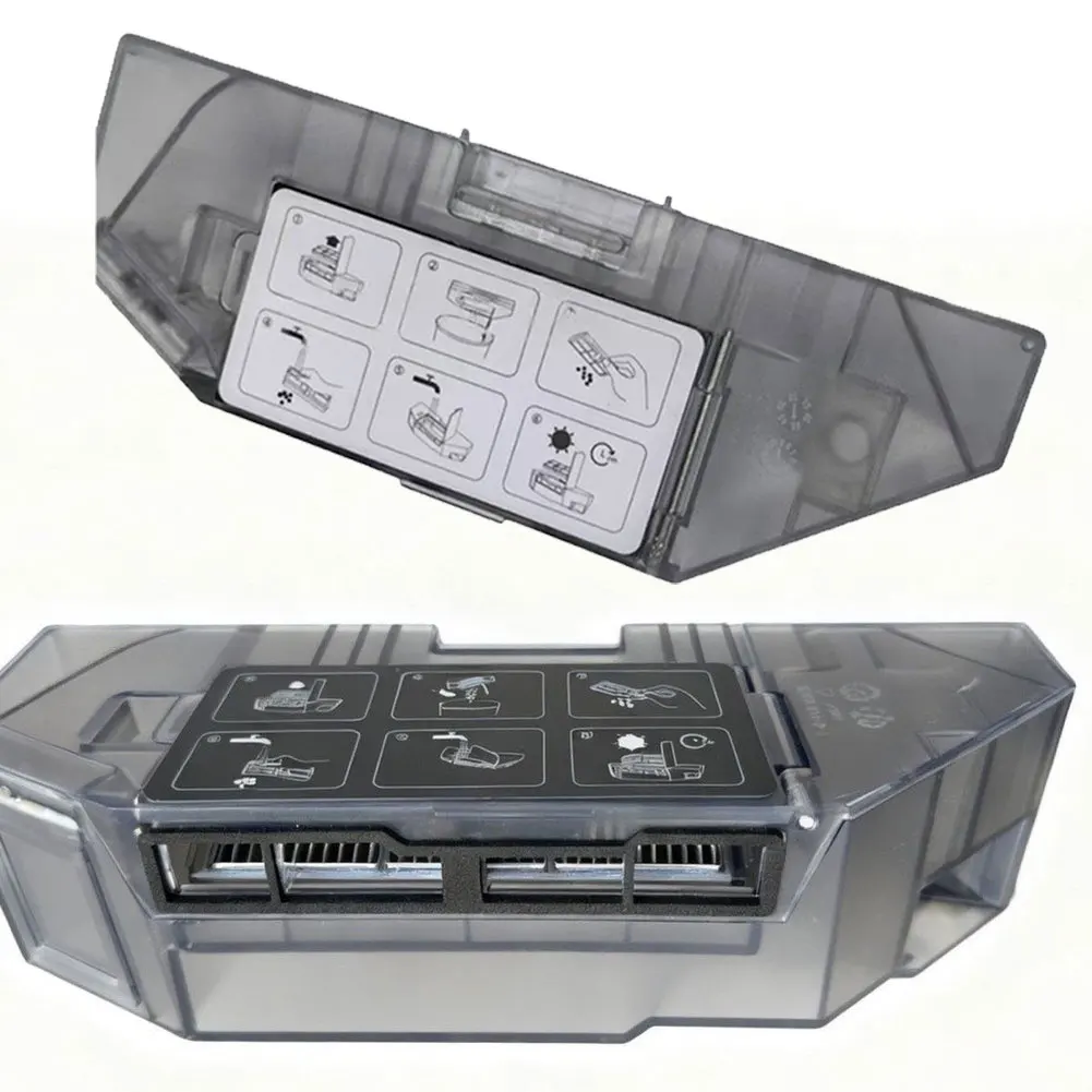 Clear Dust Box For Mova E40P50 Ultra Robotic Vacuum Cleaner, High Capacity Tangle-Free Suction Channel Accessory