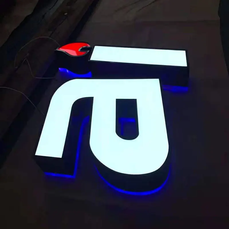 LED-Brief Licht box Zeichen große LED-Buchstaben Alphabet