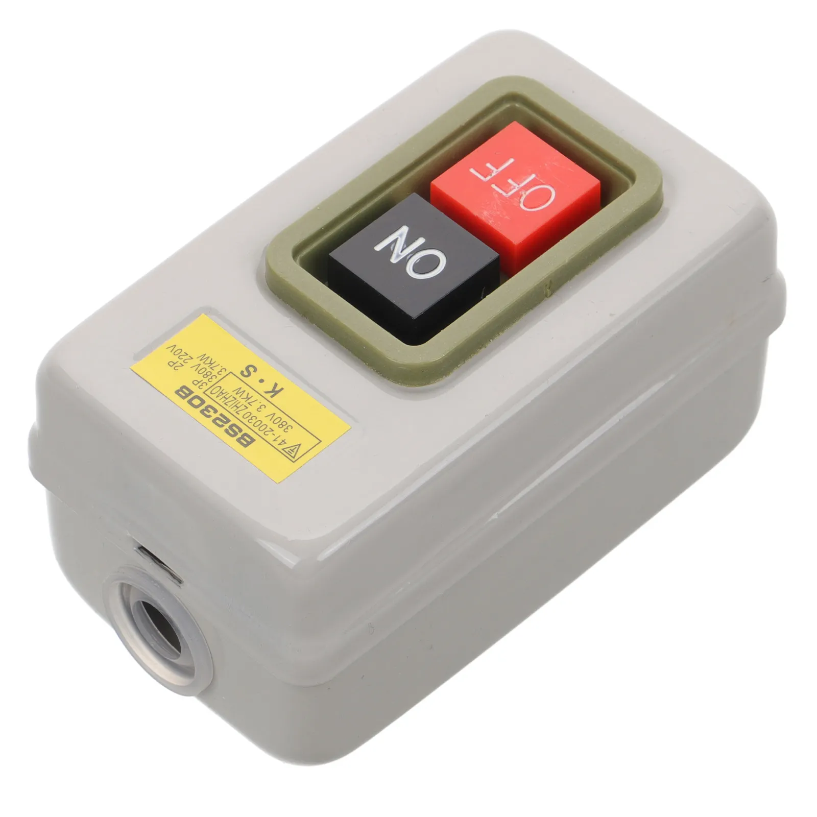 Power Switch Button Rocker Lighted Toggle Switch on Off Starter Control Box for Machinery Industrial Equipment Safe Efficient