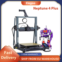 Elegoo Neptune 4 Plus 3D Printer, Auto Leveling, 500mm/s Max Printing Speed, Kllpper Firmware, 300 Celsius , 320*320*385mm,WiFi