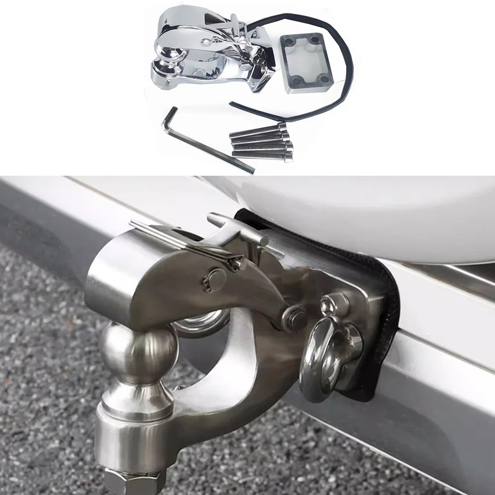 Off-road 4x4 Car Stainless Steel Trailer Hook For Tank 500 2022 2023 2024 Modification Anti Rear End Hook Accessories