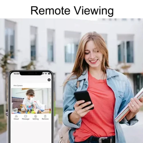 Imagen 2 del producto Mini cámara WiFi 1080P, agregar lector de tarjetas, módulo WiFi DIY, cámara con micrófono incorporado, detección de movimiento, grabadora de vídeo, vista remota