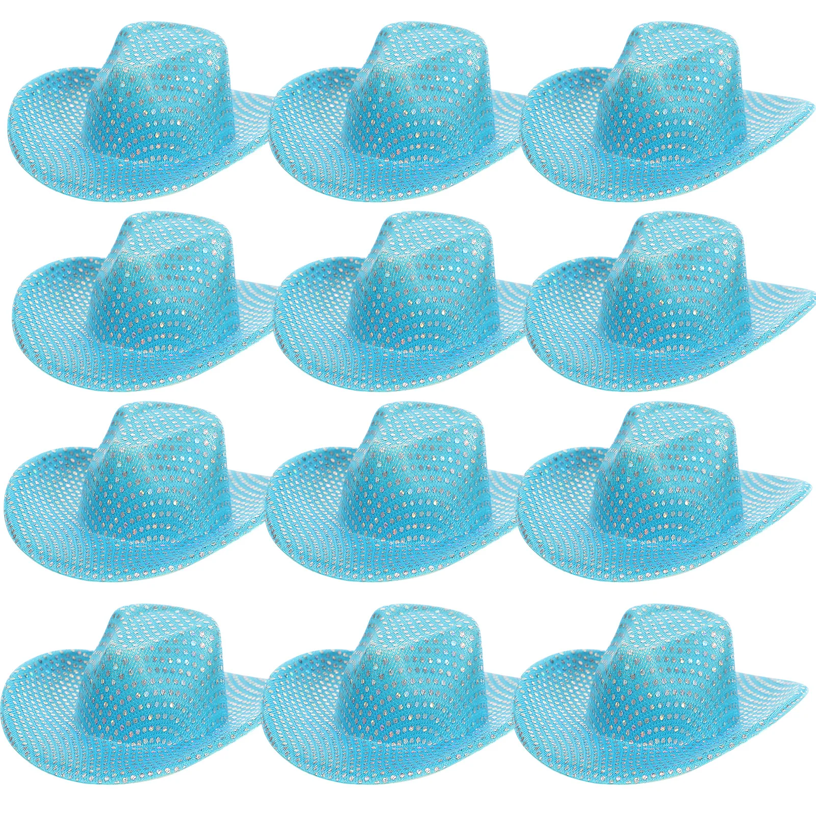 12 pezzi mini cappelli da cowboy da discoteca stile occidentale unico per coperture per bottiglie di vino accessori fai da te decorazioni per eventi festivi confezione sfusa