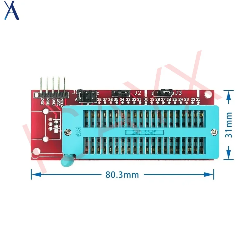 อะแดปเตอร์การเขียนโปรแกรม PIC ICD2 สำหรับ PICKit 2 สำหรับ PICKIT 3 สำหรับ PICKIT2 สำหรับ PICKIT3 ที่นั่งโปรแกรมเมอร์สากล