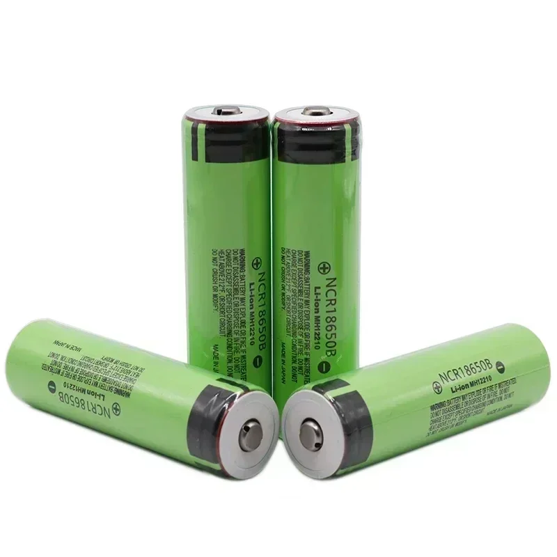 1-20 cells 18650 battery NCR18650B 3.7V 3400mAh 18650 lithium rechargeable battery real capacity flashlight remote control