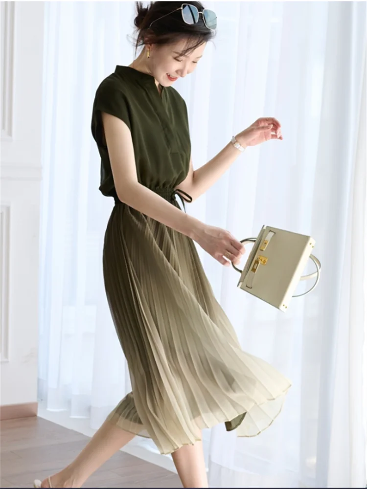 Summer Women Dress Shirt Dresses Chiffon Long Evening Female Vintage Maxi Party Oversize Beach Women Dresses Casual Elegant Prom