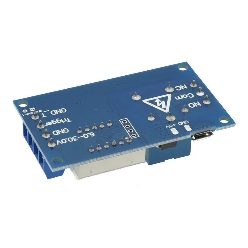 1 Channel 5V Relay 6-30V Relay Module OFF/ON Switch Trigger Time Delay Circuit Timer Cycle 999 minutes Adjustable XY-J02