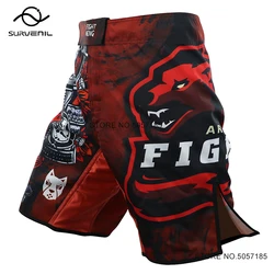 MMA Shorts Men Tiger Muay Thai Boxing Pants BJJ Cage Fight Shorts Gym Martial Arts Combat Wrestling Grappling Kickboxing Trunks