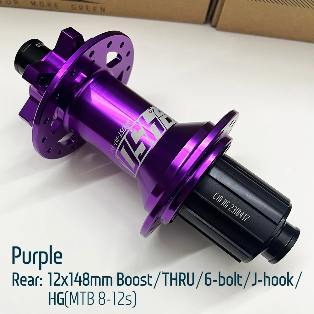 Koozer 450 Boost Rear Hub HG XD MS 8-12s 28H 32 Hole Cr-Mo Steel