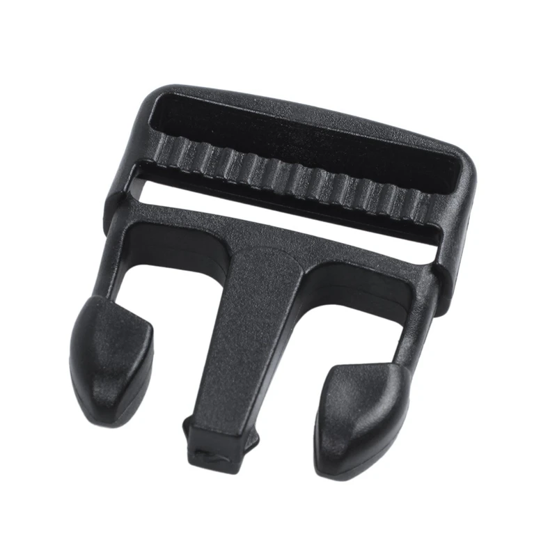 20X Hard Plastic Strap Band Belt Side Release Buckle 3Cm Width Black