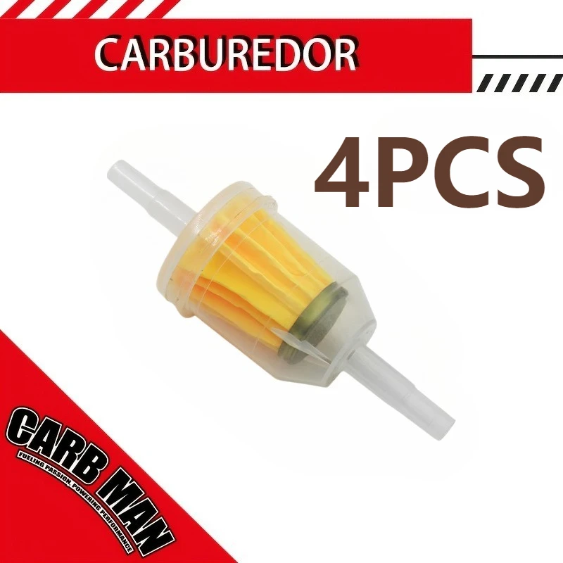 4Pcs Universal Long Short Fuel Filter For Motorcycle Scooter ATV Dirt Bike Gasoline Filter Parts