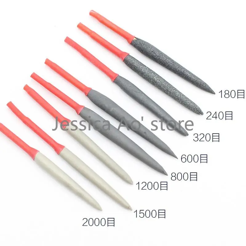 

16pcs 180-2000grit Jade Carving Tools Sanding Head Bamboo Stick Jade Mirror Polishing Abrasive Tools Grinding Needle