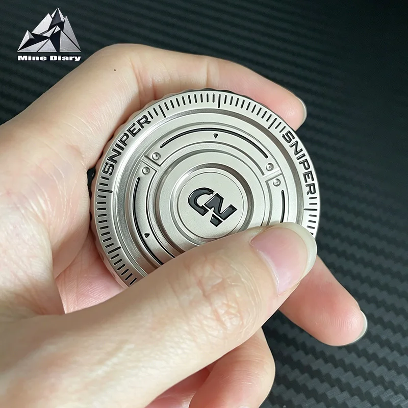 

Sniper Mechanical Ratchet Multi Play EDC Fingertip Gyroscope Fingertip Slide Decompression Relaxation Toy Office Desktop Toys