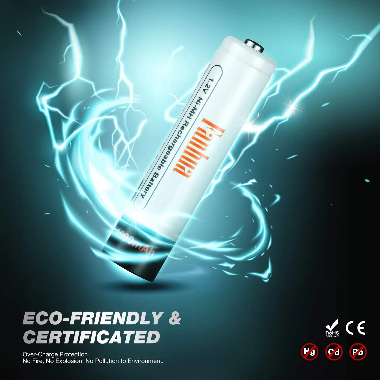 Sạc 1.2V AAA NiMH 1000MAH Dung Lượng Cao Ba Kích Thước Pin Năng Lượng Mặt Trời Cho Ngoài Trời Đèn Năng Lượng Mặt Trời, đồ Chơi, Đài Phát Thanh