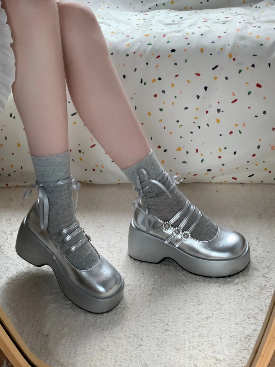 

Женские универсальные туфли-лодочки без шнуровки Faion Mary Jane oes Thi Heel, весна 2021, с круглым носком, грубая поверхность, Single oes