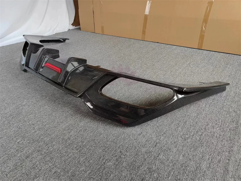 TK Style Carbon Fiber Rear Diffuser Body Kit for ‘bmw 8-series 840i G14 G15 2019-2022 Front Bumper Edge Side Skirts Rear Spoiler 4