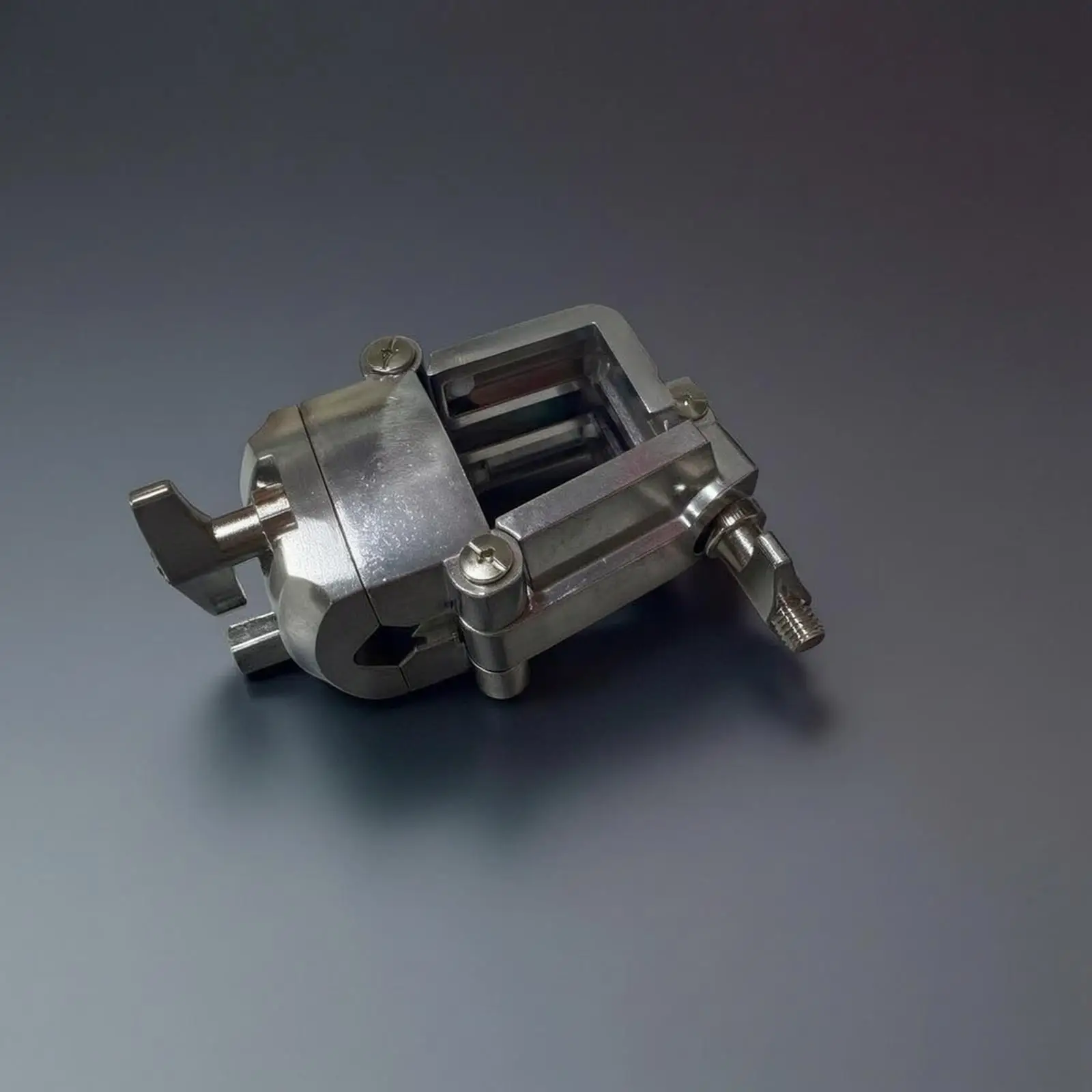 Drum Frame Attachment Robust Drum Rack Clamp Secure Screw Knobs Threaded Post Percussion Hardware for Live Performance