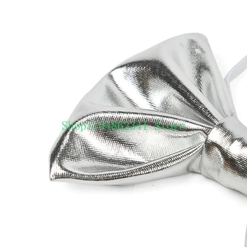 

5asd Tin Man Hat Hairband Bowtie Roleplay Costume Accessory For Halloween Theme Parties Adult Unisex Adjustable Hairband