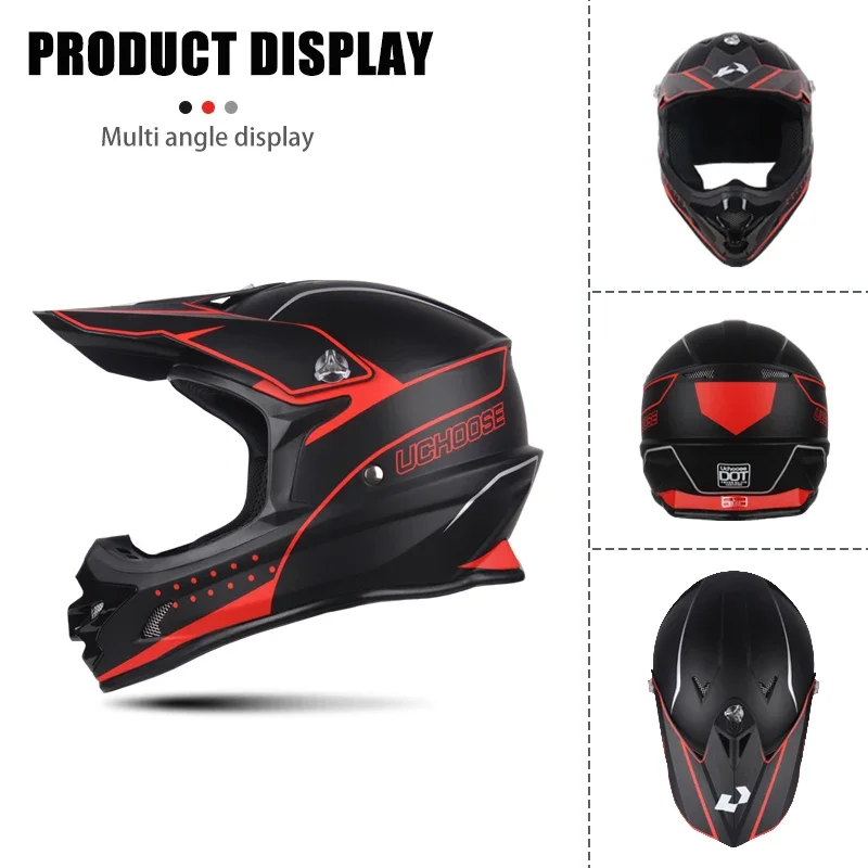 DOT Adult Female Men Helmets Motocross Kask Cross Downhill Soporte Casco Off Road Helmet Racing Classic Motorcycle Original