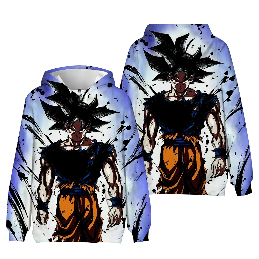 Dragon Ball 2024 Sweatshirt 3D Digital Printed Hoodie Men's And Women's Pullover Jacket Long Sleeve Children's Gift