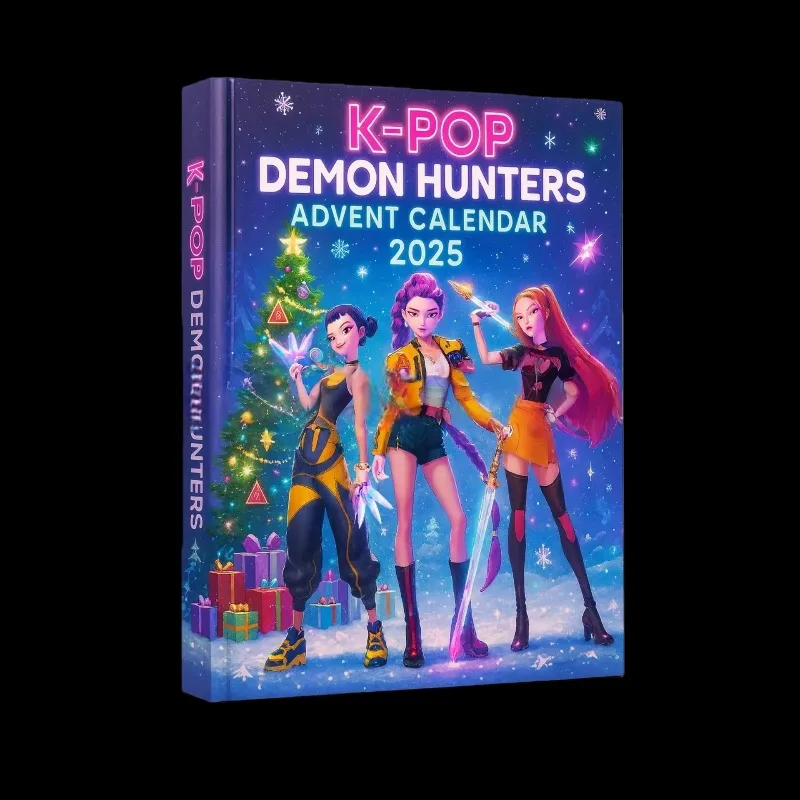 KPOP クリスマス ブラインドボックス デビルハンター KDH プレミアム アドベントカレンダー 2025 ウィッチハンティングチーム アクリルペンダント 子供のおもちゃ ギフト