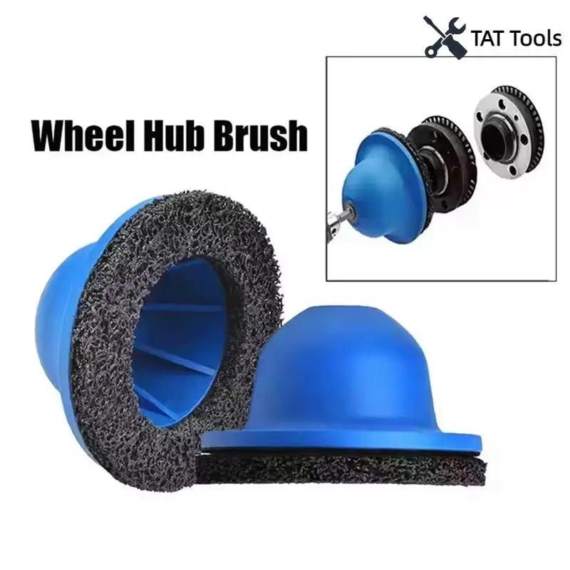 

Wheel Hub Brush Grinding Disc 150Mm,1/2 Dr. Cleaning Rotor Rust Grinding Rim Polishing