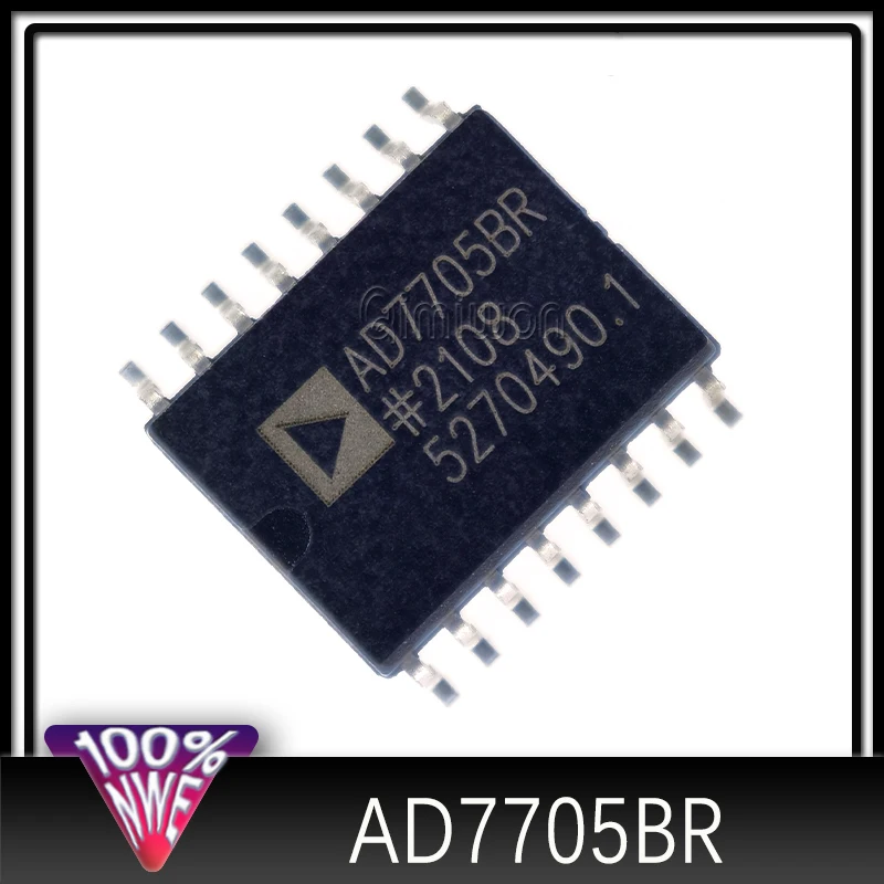 5PCS/LOT New and original AD7705BRZ AD7705 AD7705BR SOP16 16 bit adc IC chip, 16 channel AD converter, 2 SOP-16