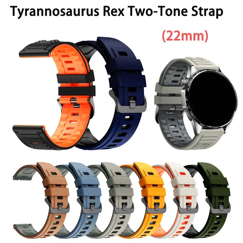 Bracelet de montre en silicone sport pour AMAZFIT BALANCE 2, Amazfit Active Max 48mm, BIP6, 5, UNITY, GTR 4/3 Pro 2e, 22mm, compatible avec HUAWEI WATCH