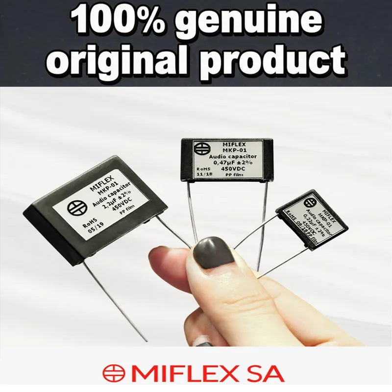 1pcs 100% Original Poland MIFLEX MKP-01 Audio Capacitor 450VDC 0.1uf-6.8uf Audio Specific oil Immersed Capacitor