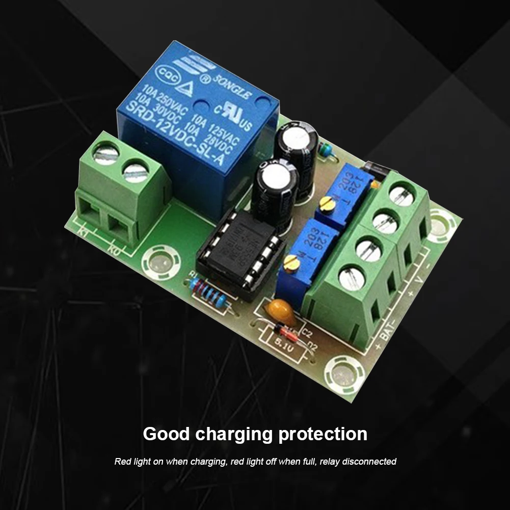 XH-M601 Intelligent Charger Power Control Panel 12V Smart Charger Power Control Board Automatic Switch High Accuracy For DIY Kit