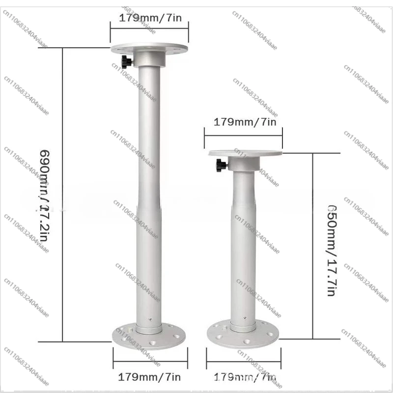 For Lifting Easy-to-remove Table Legs Yacht Marine Telescopic Table Legs Are Suitable for All Kinds of RV
